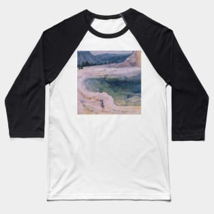 The Emerald Pool by John Henry Twachtman Baseball T-Shirt